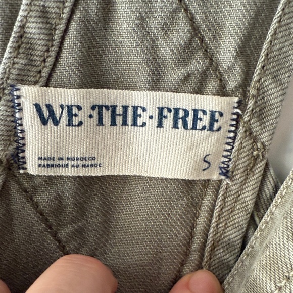 Free People - Ziggy Denim Overalls - Green - Small - Picture 2 of 6